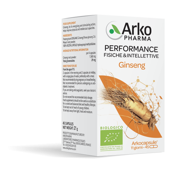 Arkopharma Ginseng Bio 45 Capsule-3