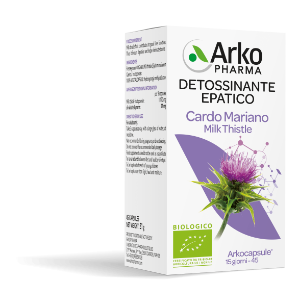 Arkopharma Cardo Mariano 45 Capsule Bio -2