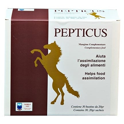 Pepticus Mangime Complementare Funzionalità Gastrica Per Equini 30 Bustine 100g-2