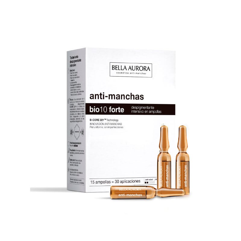 Bella Aurora Bio10 Forte Trattamento Anti-Macchie Intensivo 15 Fiale-2