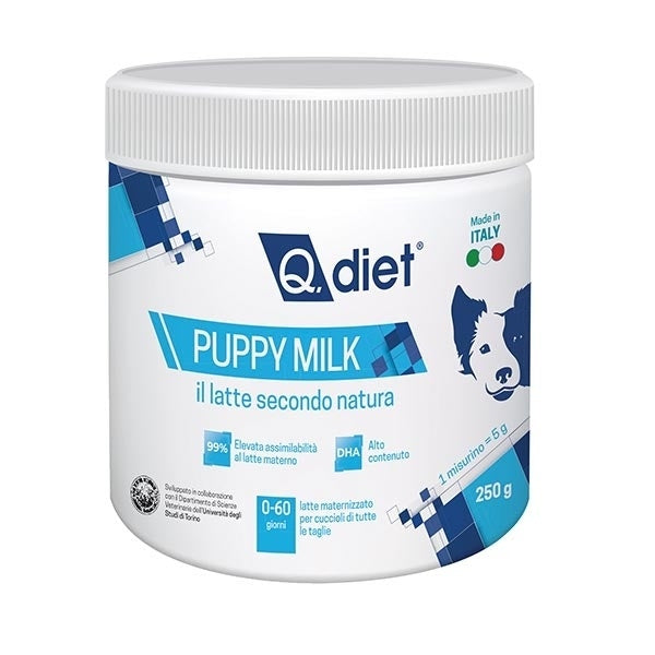 Q.Vet Q Diet Puppy Milk Latte Per Cuccioli 250g-2