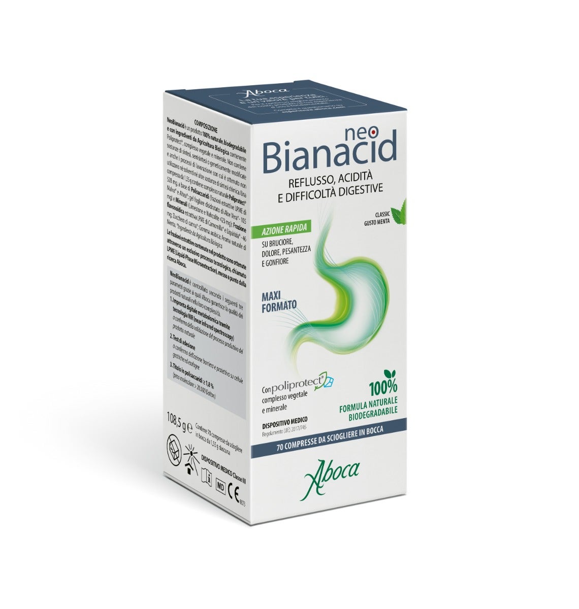 Aboca Neobianacid 70 Compresse Masticabili-2
