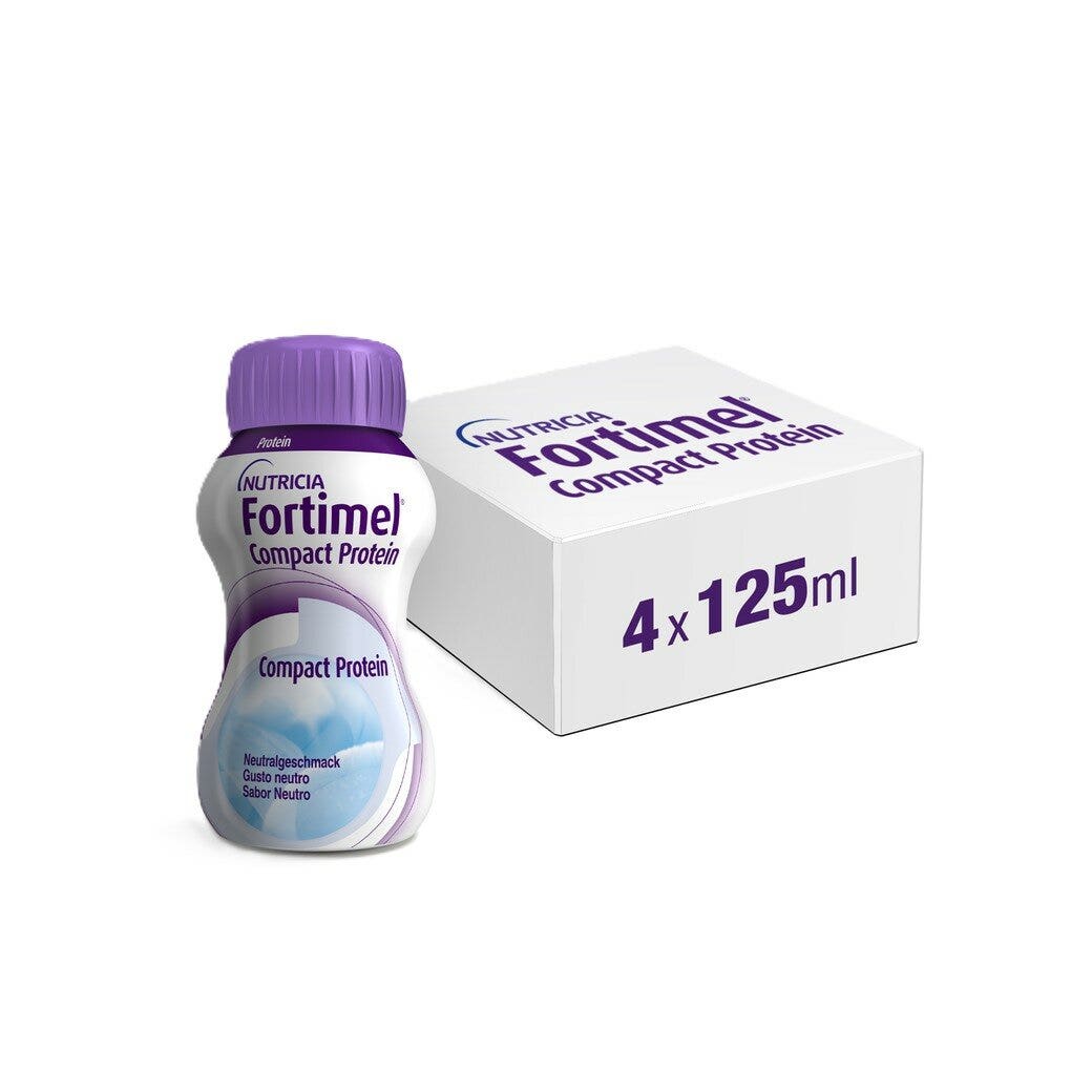 Fortimel Compact Protein Gusto Neutro 4x125ml-3