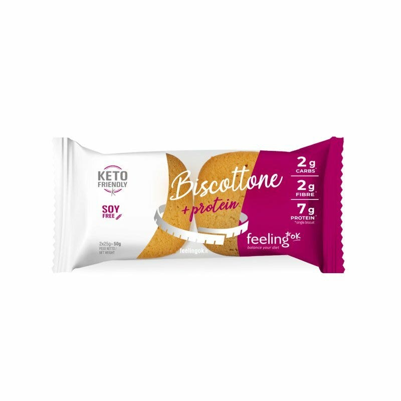 Feeling Biscottone +Protein Cocco 50g-1