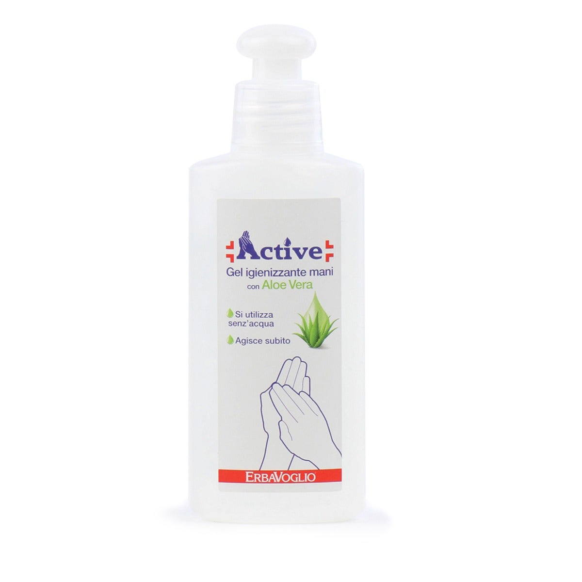 Active Gel Igienizzante Mani Con Aloe Vera 100ml-1