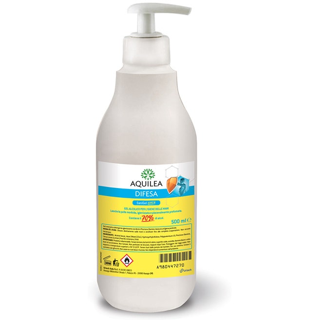 Aquilea Difesa Sanigel Lemon Gel Igienizzante 500ml-2