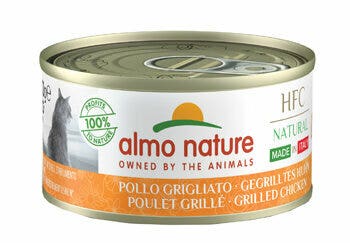 Almo Nature HFC Natural Cibo Umido Pollo Grigliato Per Gatti Adulti Lattina 70g-1