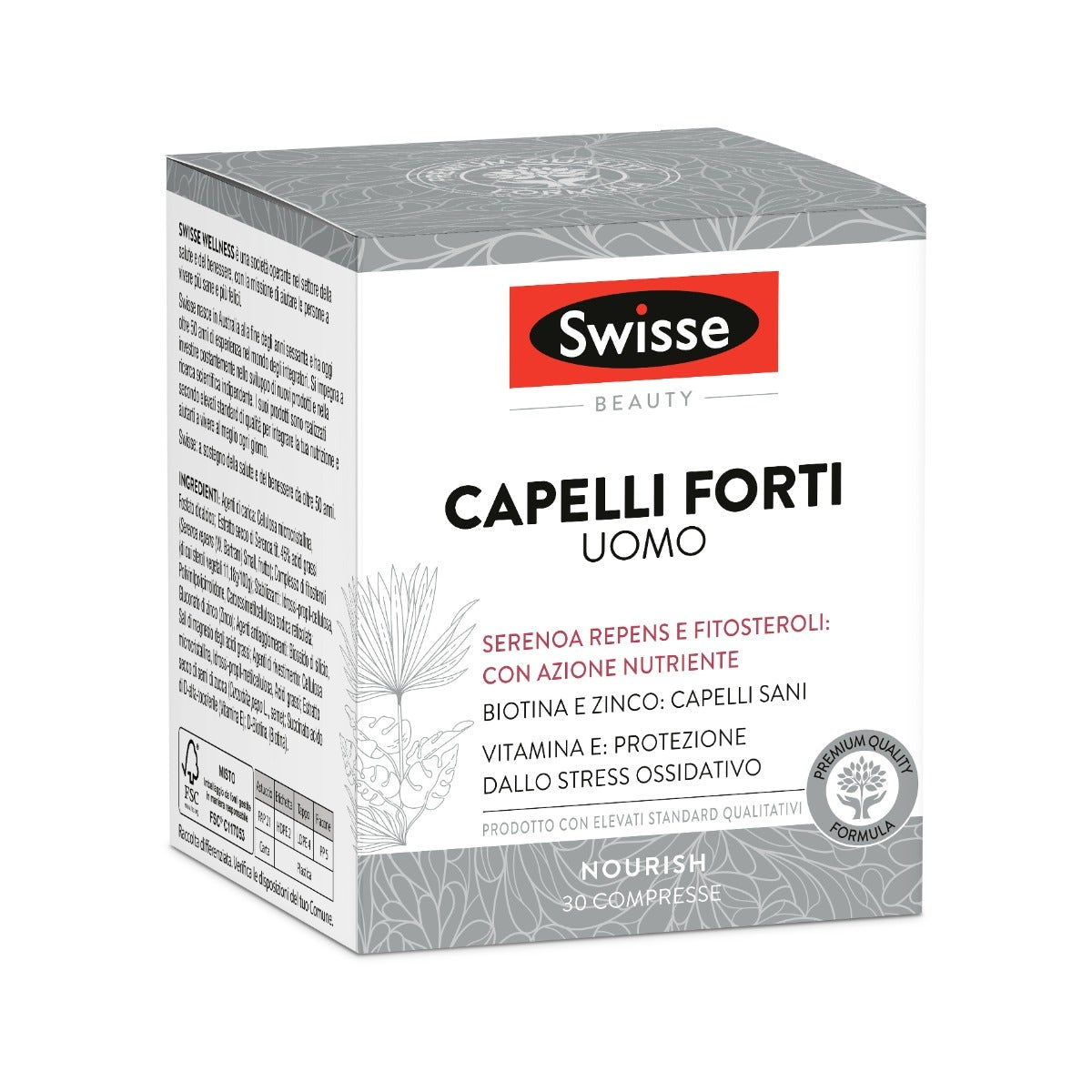 Swisse Capelli Forti Uomo 30 Compresse-1