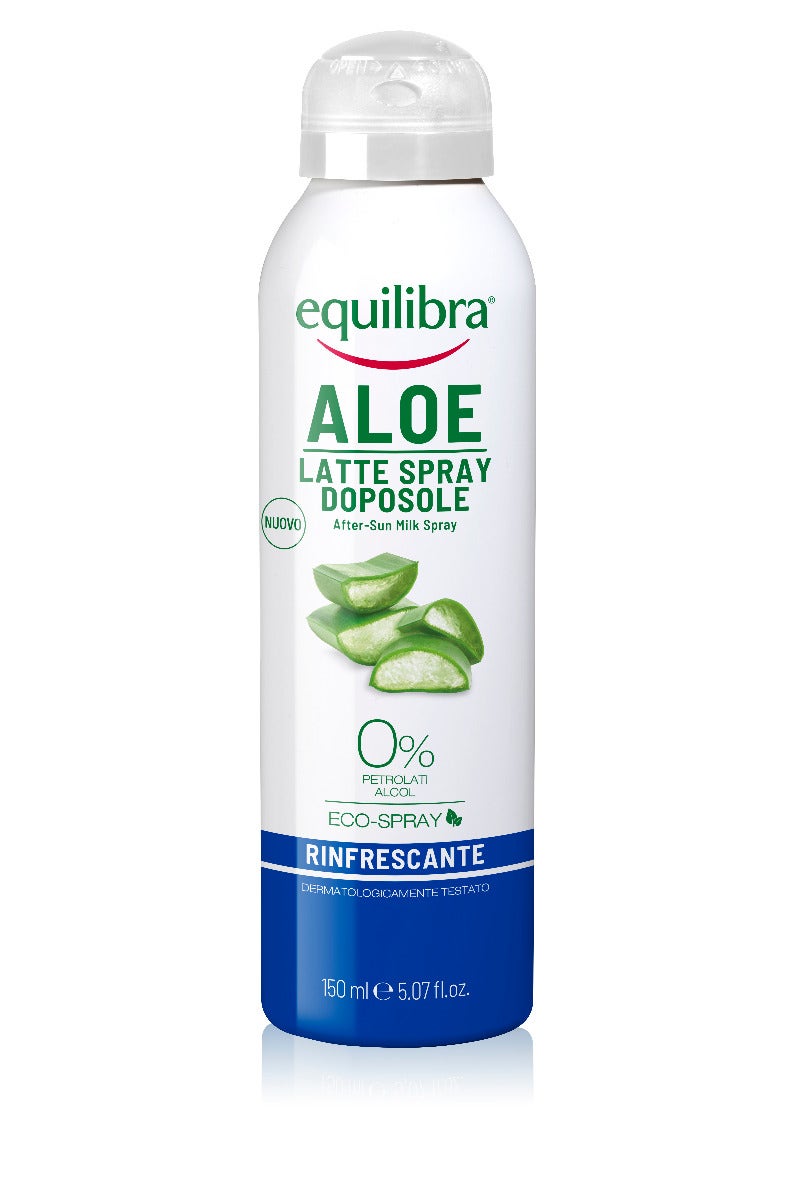 Equilibra Aloe Latte Spray Doposole Rinfrescante Corpo 150ml-3