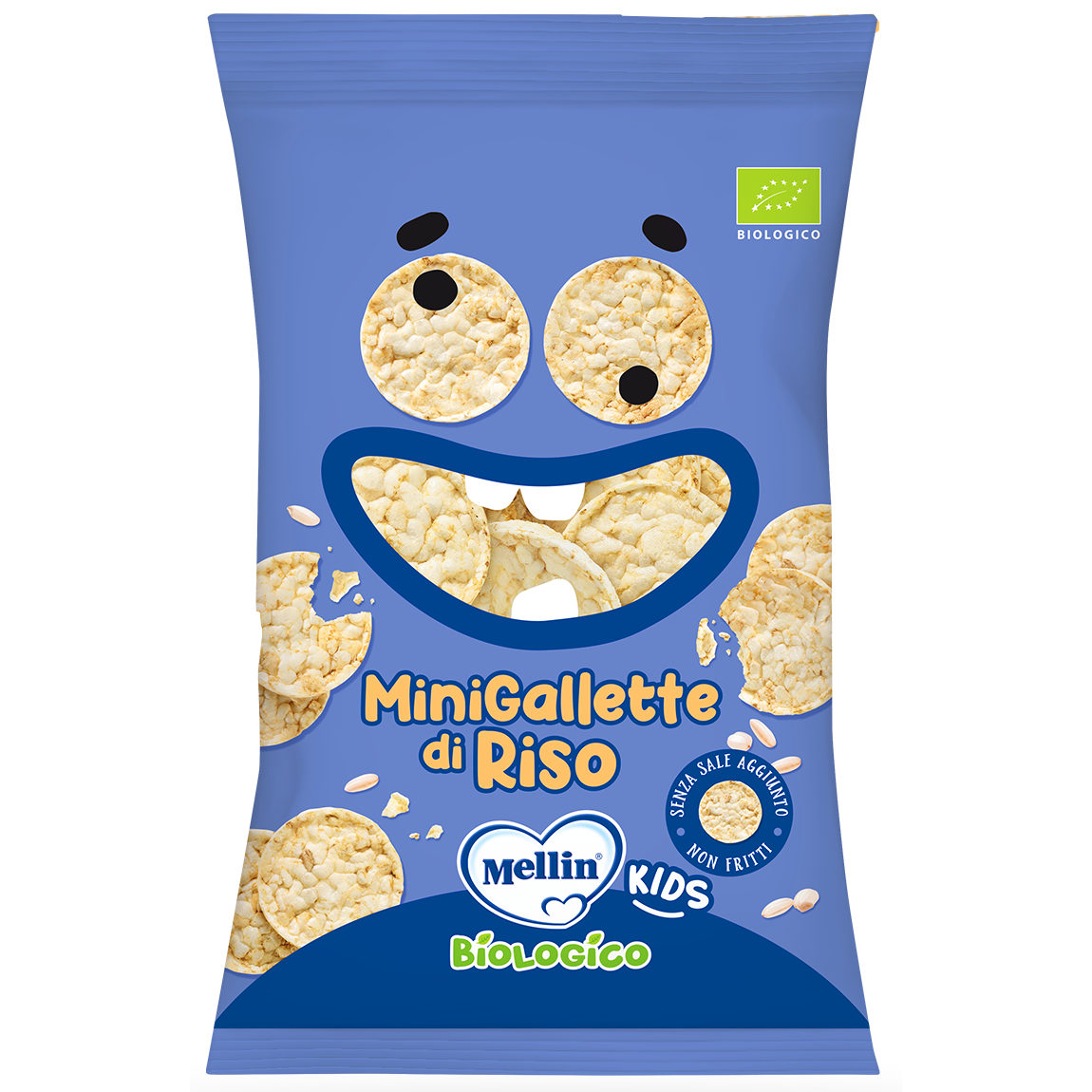 Mellin Snack Mini Gallette Di Riso 30g  - 1