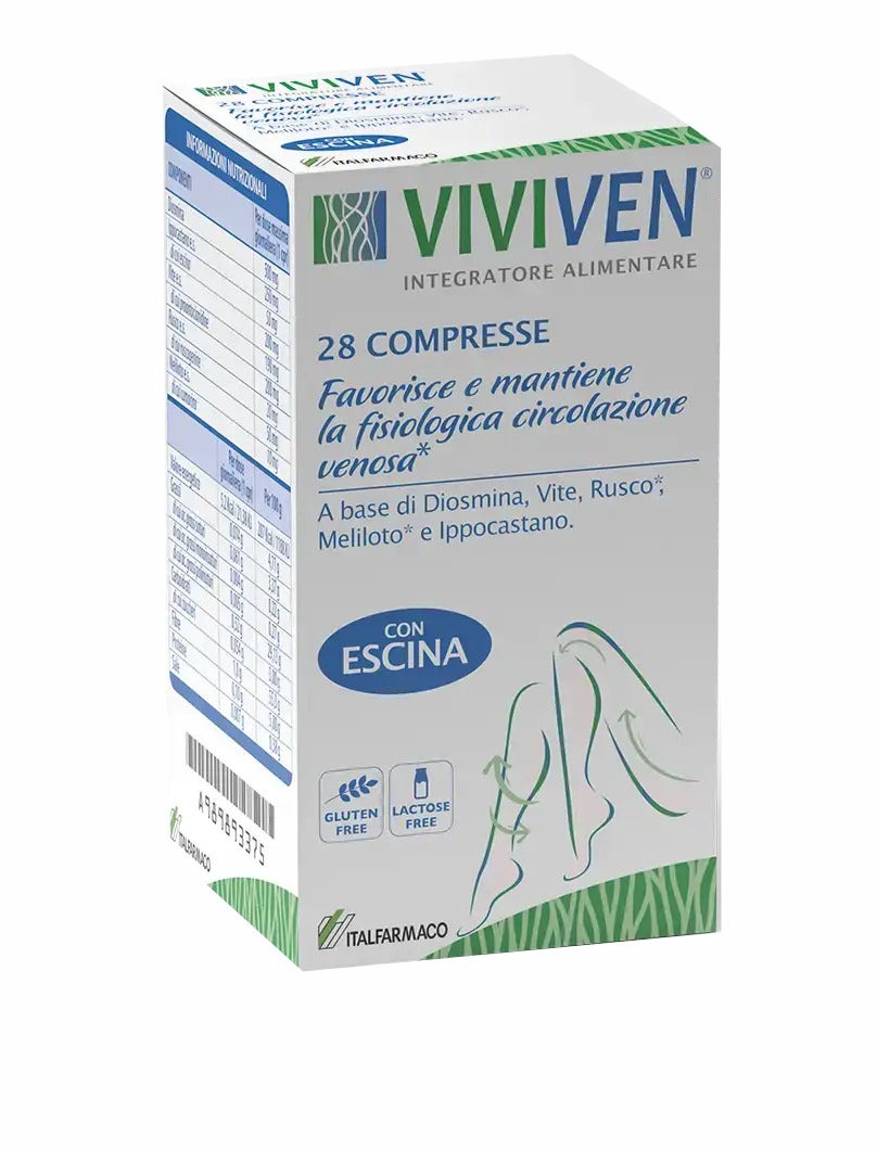 Viviven 28 Compresse - Supporto per la Circolazione Sanguigna-2