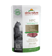 Almo Nature HFC Natural Plus Cibo Umido Tonno Del Pacifico Gatti Adulti Bustina 55g-1