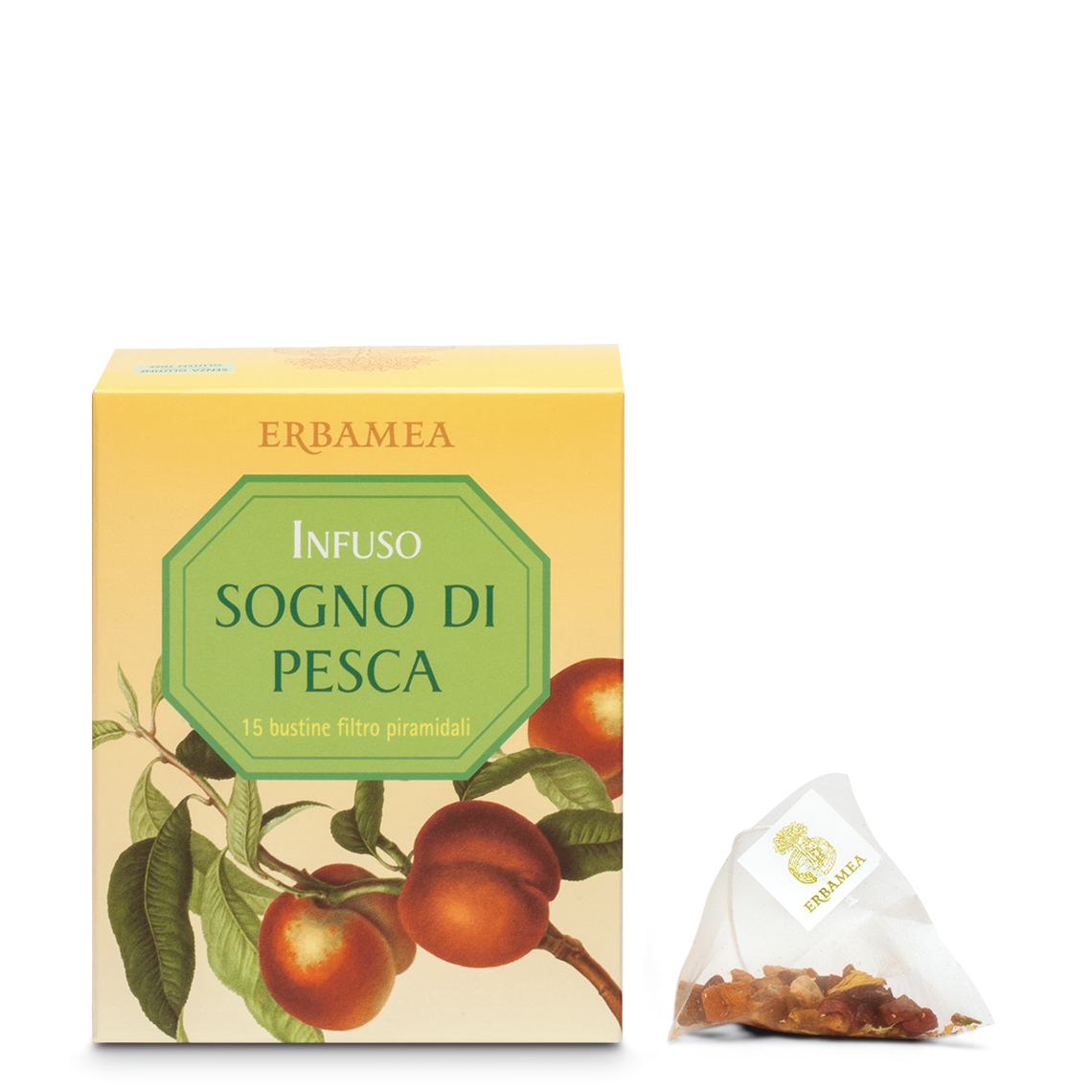 Erbamea Infuso Sogno Di Pesca 15 Bustine Filtro-2