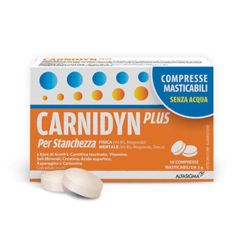Carnidyn Plus 18 Compresse Masticabili-6