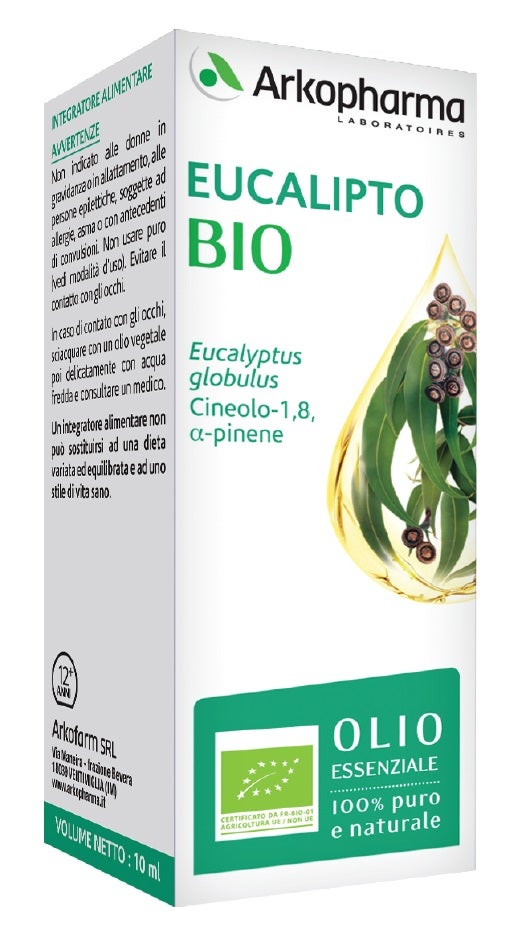 Arkopharma Arko Essentiel Eucaliptus Bio Olio Essenziale 10ml-2