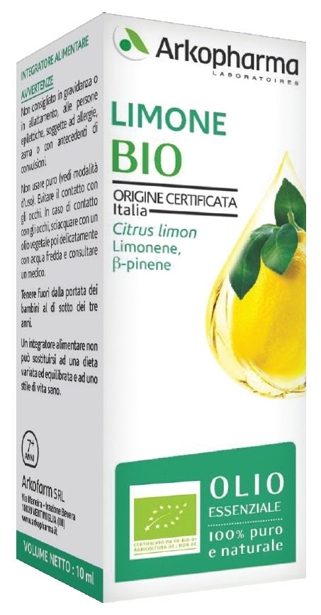 Arkopharma Arko Essentiel Limone Bio 10ml-3