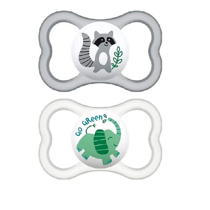 Mam Air Succhietto Silicone Neutro 2 Pezzi 6 Mesi+-1
