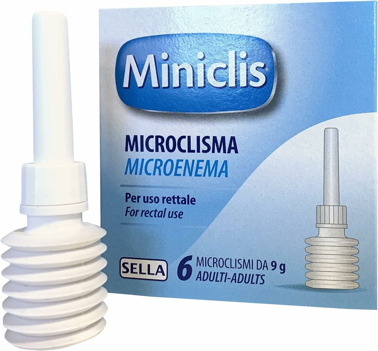 Miniclis Adulti 6 Microclismi da 9g-1