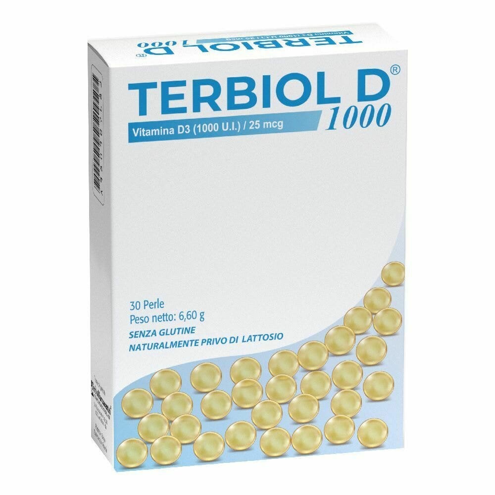 Terbiol D1000 Vitamina D3 30 Perle-1