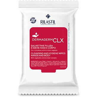 Rilastil Dermagerm CLX 15 Salviette Mani Corpo -1