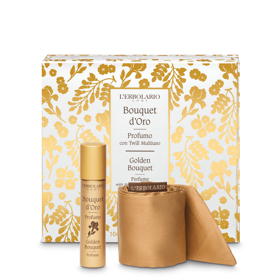 L'Erbolario Profumo Con Twill Multiuso Bouquet d'Oro 10ml-1