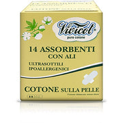 Vivicot Puro Cotone Assorbenti Ali Giorno 14 Pezzi-7