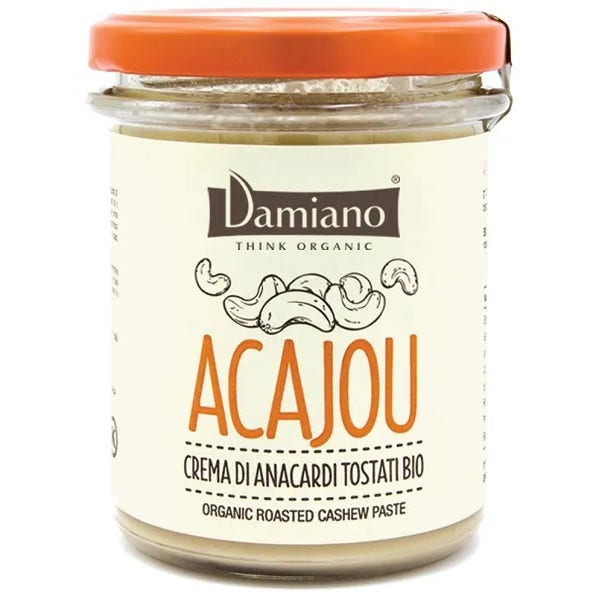 Damiano Acajou Crema Anacardi Tostati Bio 180g-3