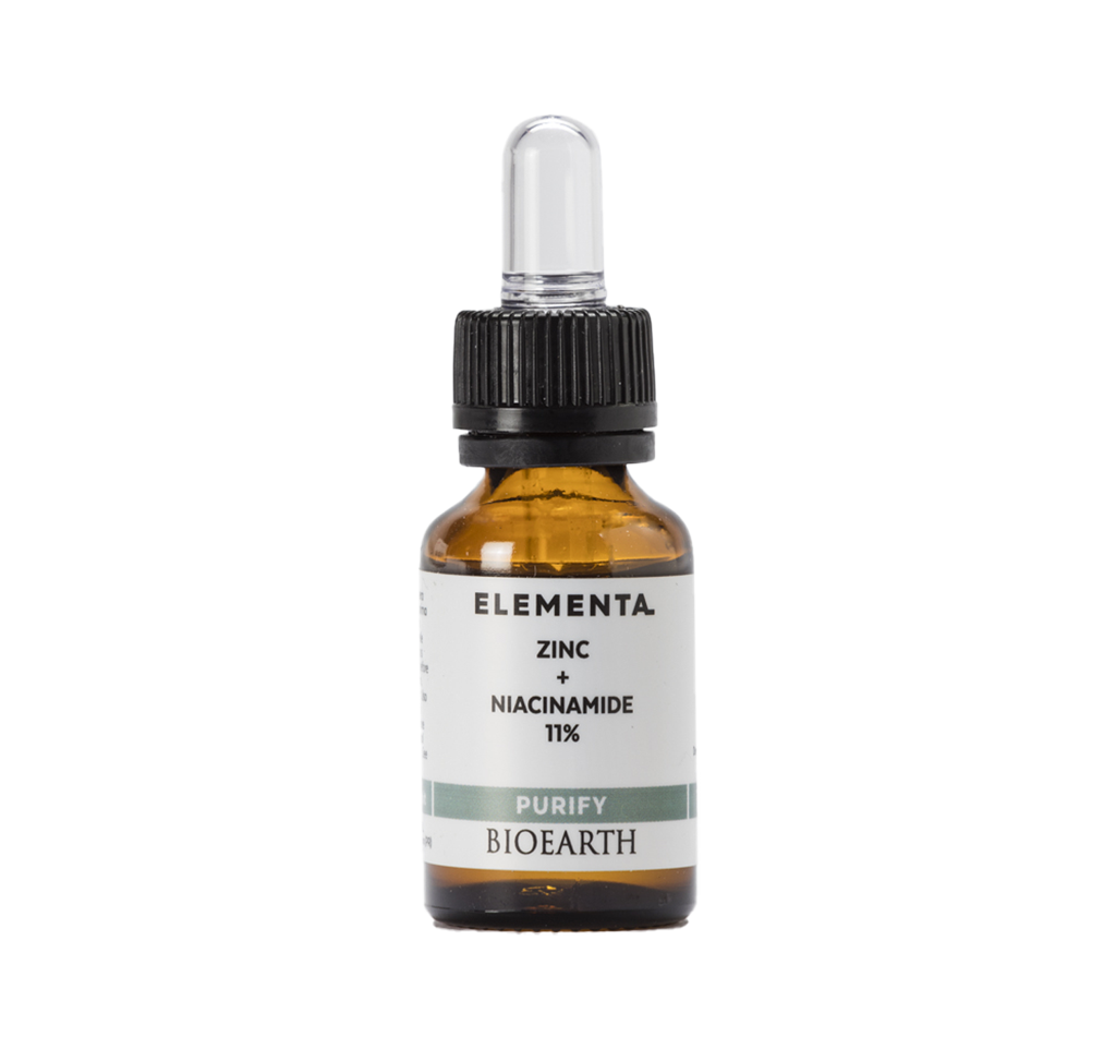 Bioearth Elementa Zinc+Niacinamide Solution 11% 15ml  - 2