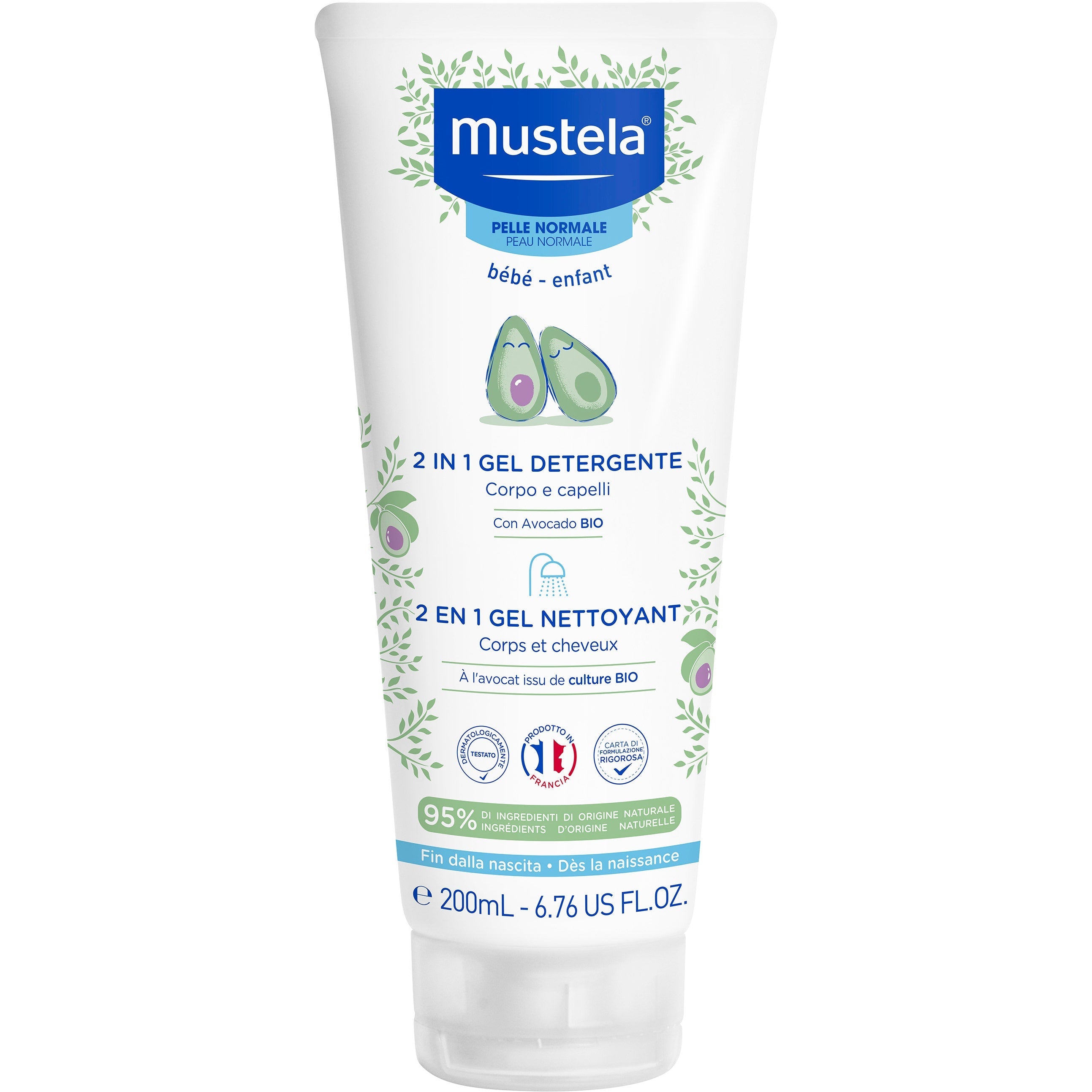 Mustela Gel 2 In 1 200ml  - 3