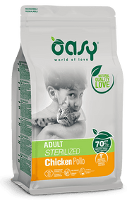 Oasy Dry Gatto Adult Sterilizzato Pollo Sacco 7,5kg-1
