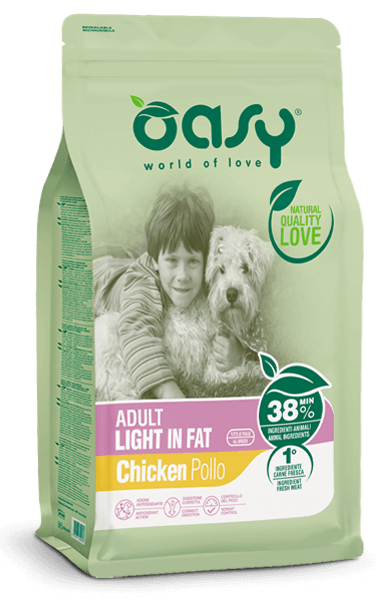 Oasy Dry Cane Adult Light In Fat Sacco 12kg-1