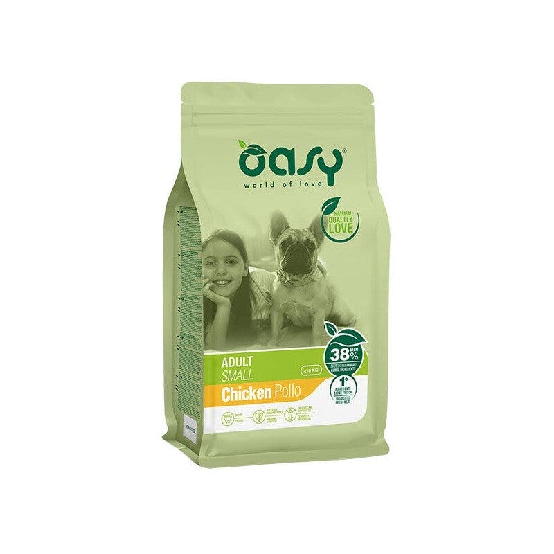 Oasy Adult Small Con Pollo Per Cani Adulti 1kg-1