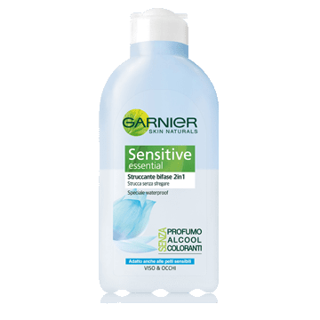 Garnier Sensitive Essential Struccante Bifase 2in1 Viso E Occhi 125ml-2