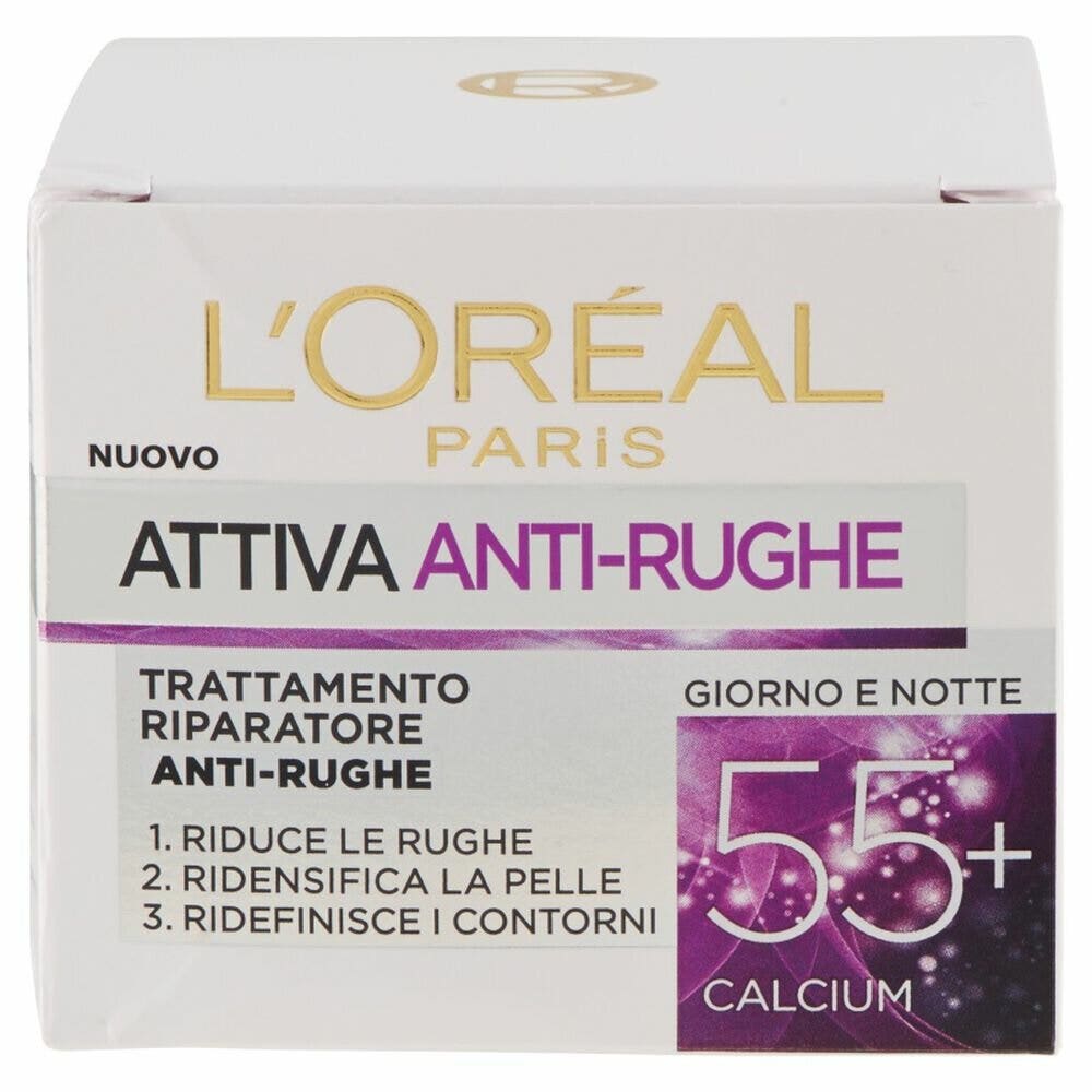 L'Oréal Paris Attiva Anti-Rughe Crema Giorno E Notte 55+ Calcium 50ml-2