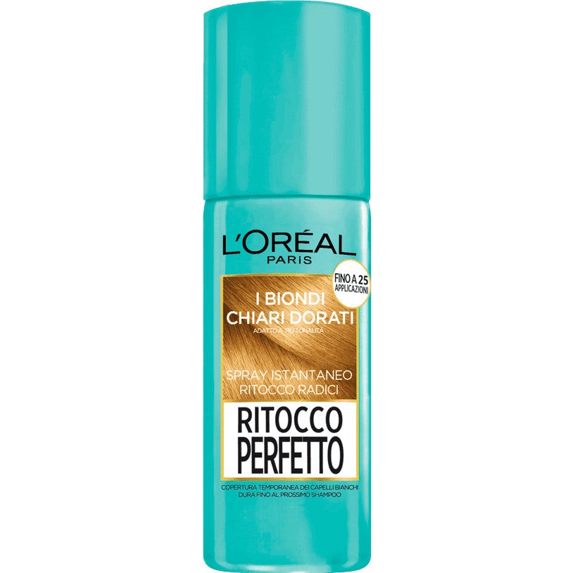 L'Oréal Paris Spray Istantaneo Ritocco Perfetto Biondo Chiaro Dorato 75ml-1