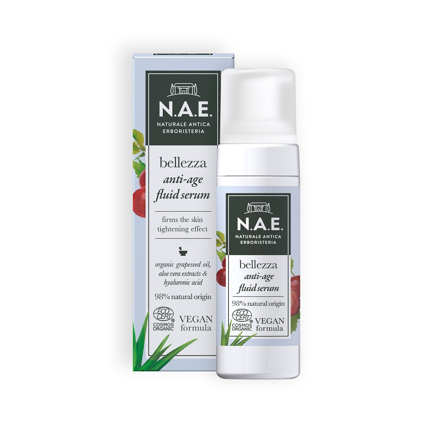 N.A.E. Siero Viso Anti-Età Bellezza Formula Vegana 30ml  - 2