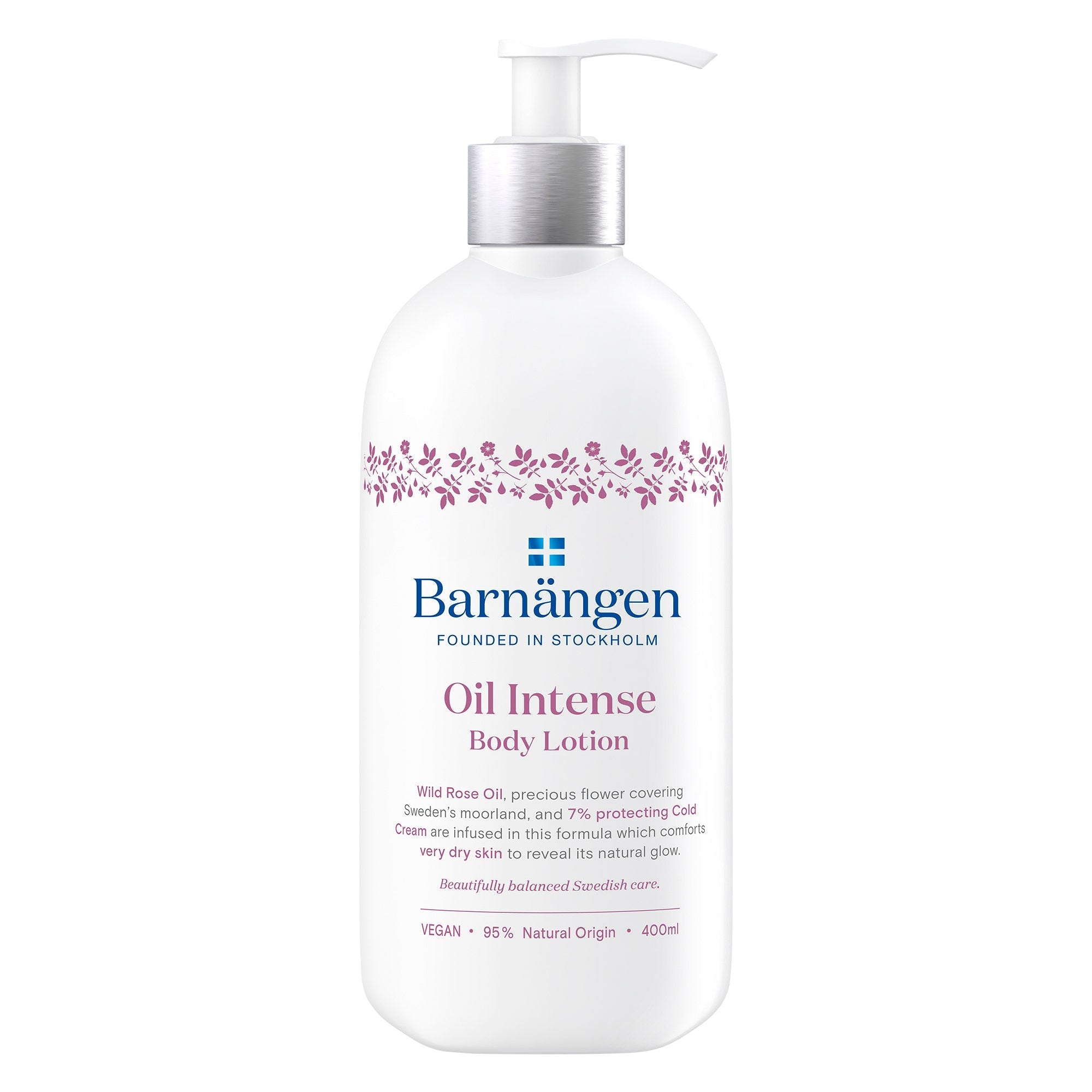 Barnangen Body Lotion Oil Intense Con Olio Di Rosa Selvatica 400ml  - 2