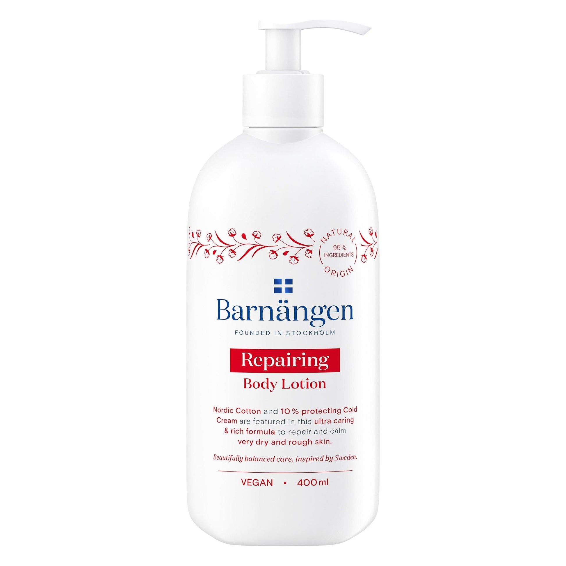 Barnangen Body Lotion Repairing Con Cotone Nordico 400ml  - 2