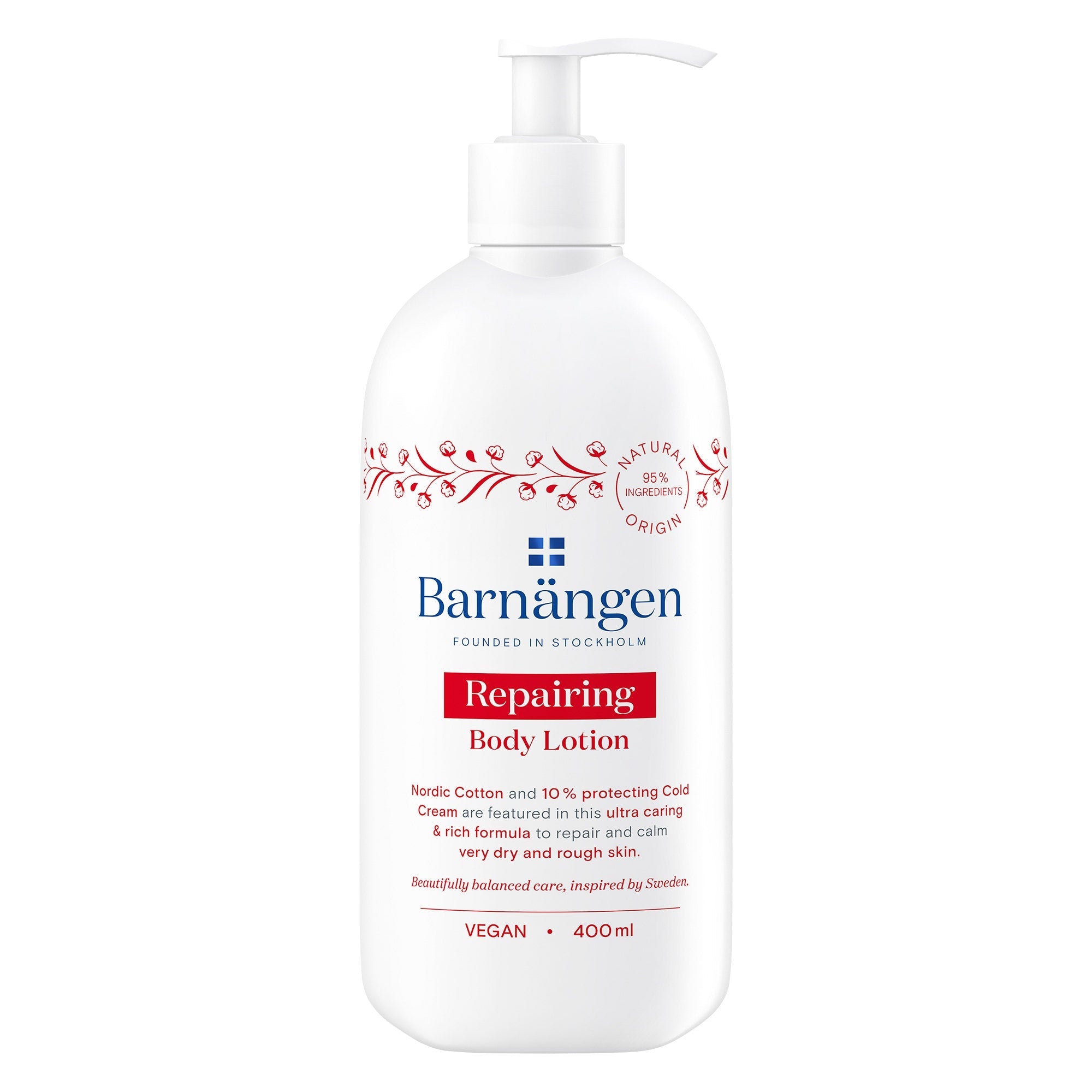 Barnangen Body Lotion Repairing Con Cotone Nordico 400ml  - 2