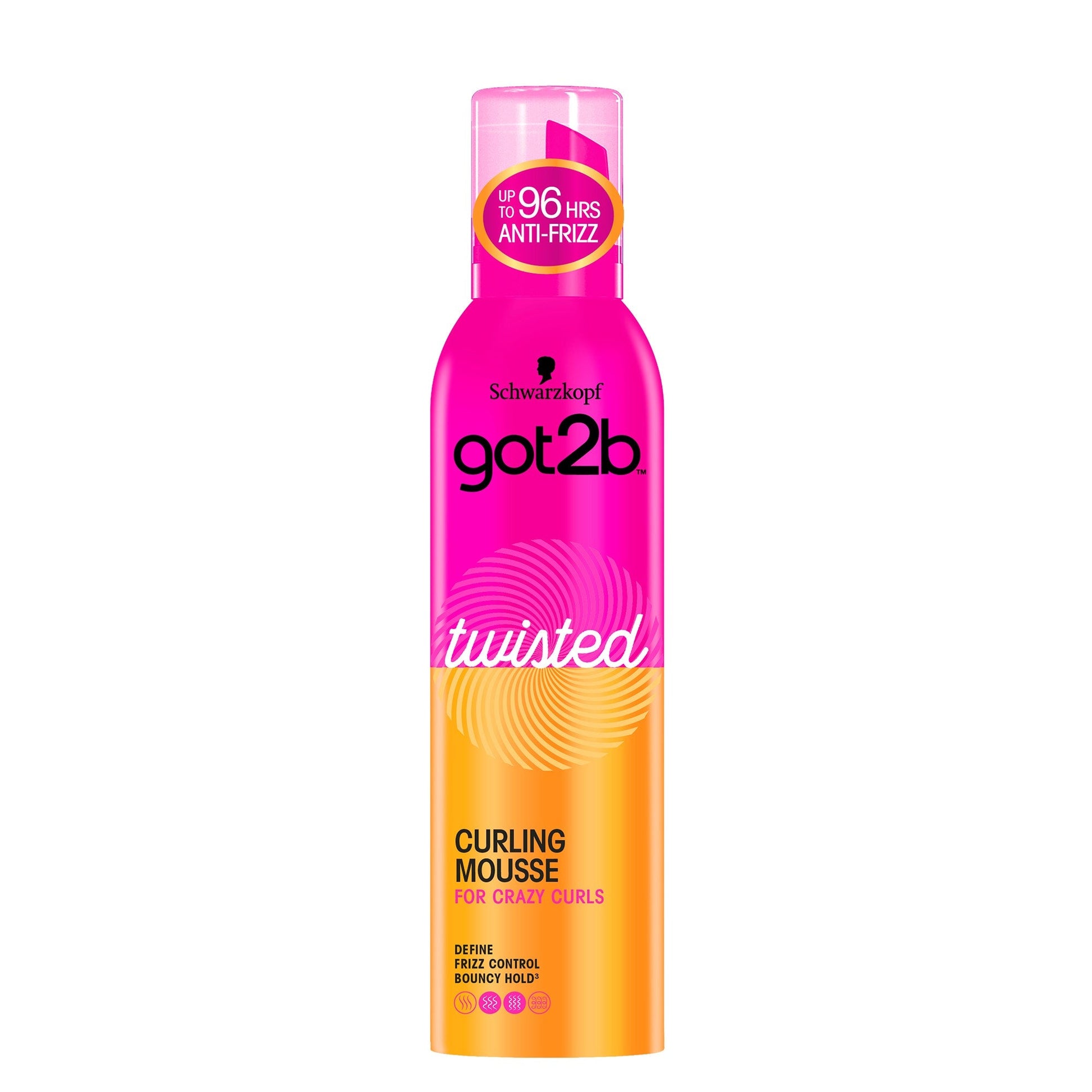 Schwarzkopf Got2b Mousse Twisted Per Capelli Ricci 250ml  - 2