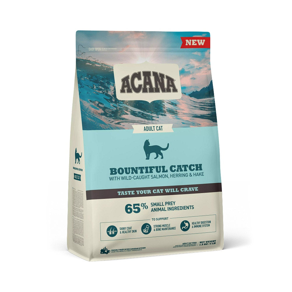 Acana Gatto Bountiful Catch Crocchette Salmone E Aringa Sacco 340g-2