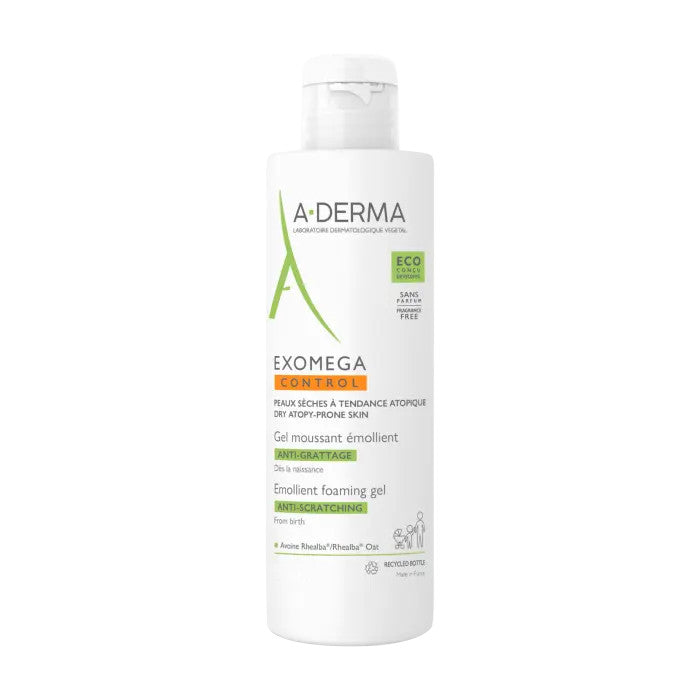 A-Derma Exomega Control Gel Detergente Emolliente 200ml  - 1