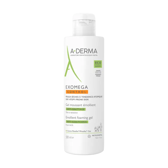 A-Derma Exomega Control Gel Detergente Emolliente 500ml  - 1