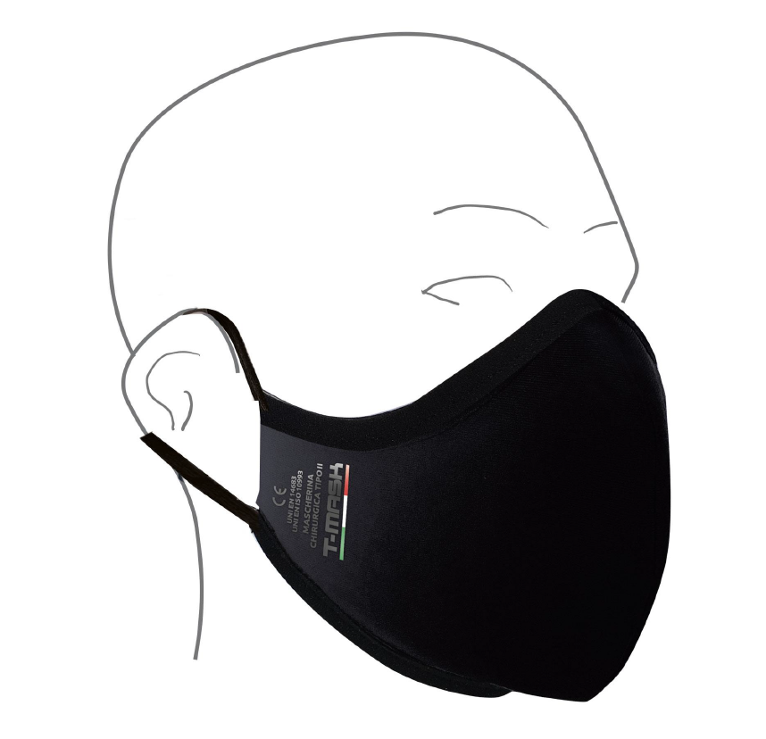 Tenortho T-Mask Mascherina Chirurgica Tipo II Adulto Taglia 01-2