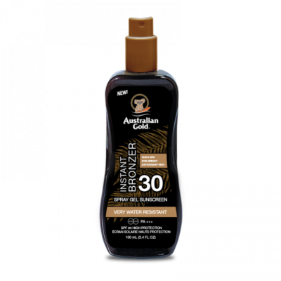 Australian Gold Instant Bronzer SPF30 Gel Spray 100ml-1