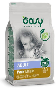 Oasy Lifestage Adult Maiale Cibo Secco Per Gatti 1,5kg-1