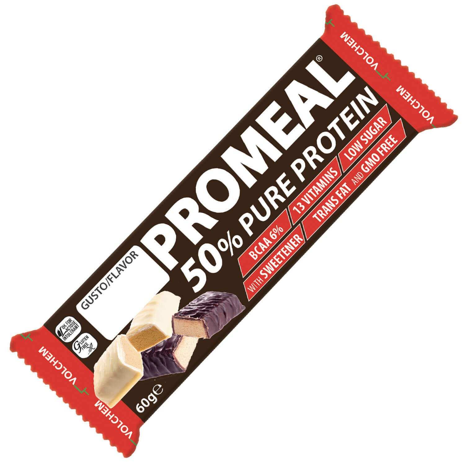 Promeal Protein Bar 50% Gusto Dark Chocolate 60g-1