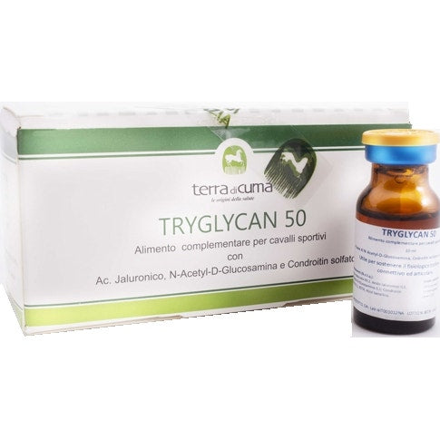 Tryglycan 50 Uso Esterno Alimento Complementare Per Equini Sportivi 6 Flaconcini Da 10ml-2