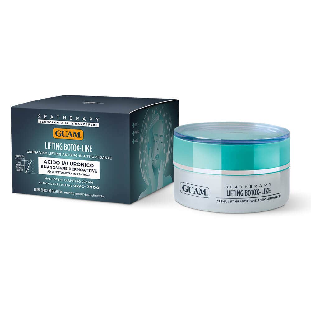 Guam Seatherapy Lifting Botox Like Crema Viso Antirughe Antiossidante 50ml-7