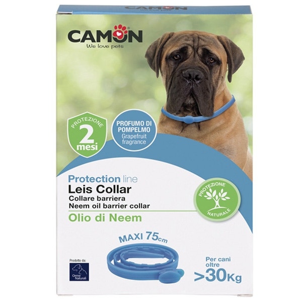 Camon Collare Barriera Per Cani Leis All'Olio DI Neem 75cm-2